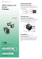 IA 系列 CMOS 類比雷射感測器 產(chǎn)品型錄